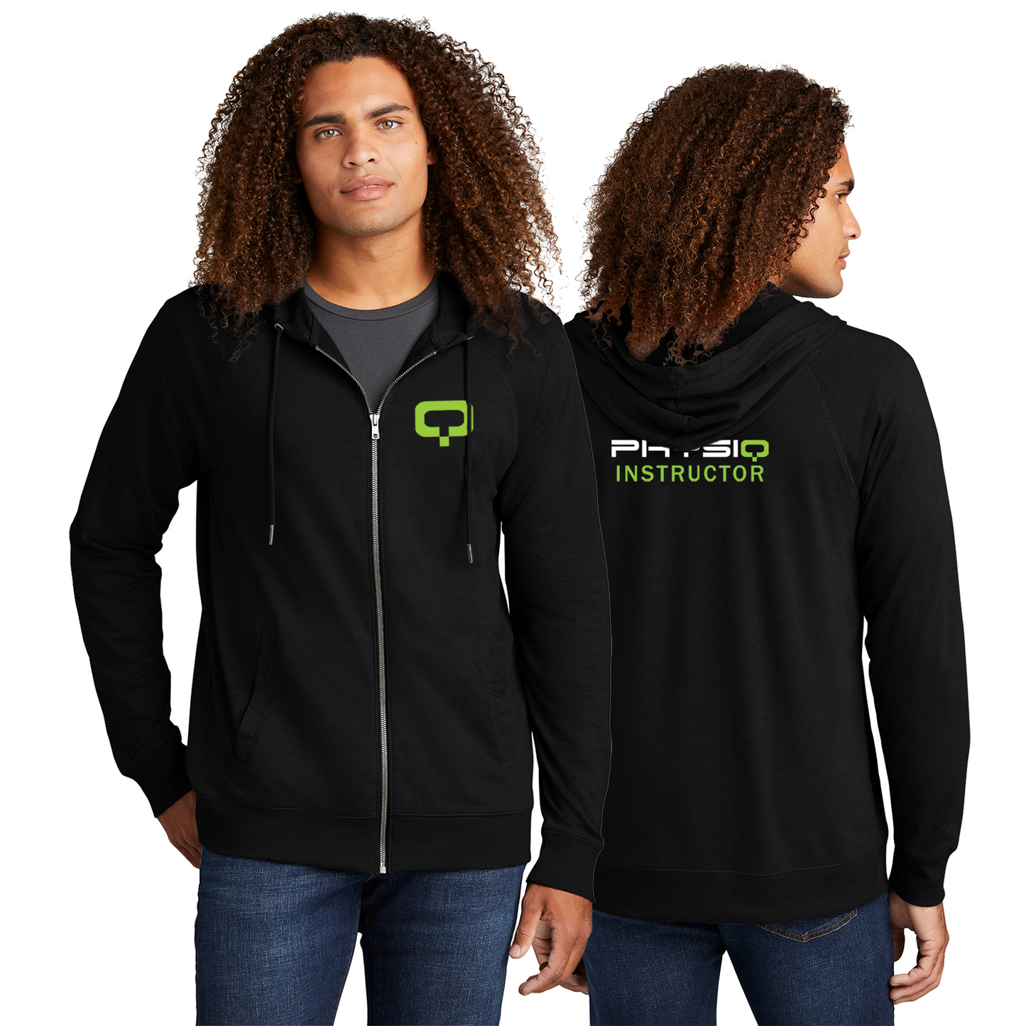 Instructor - Men's Full Zip Lightweight Hoodie