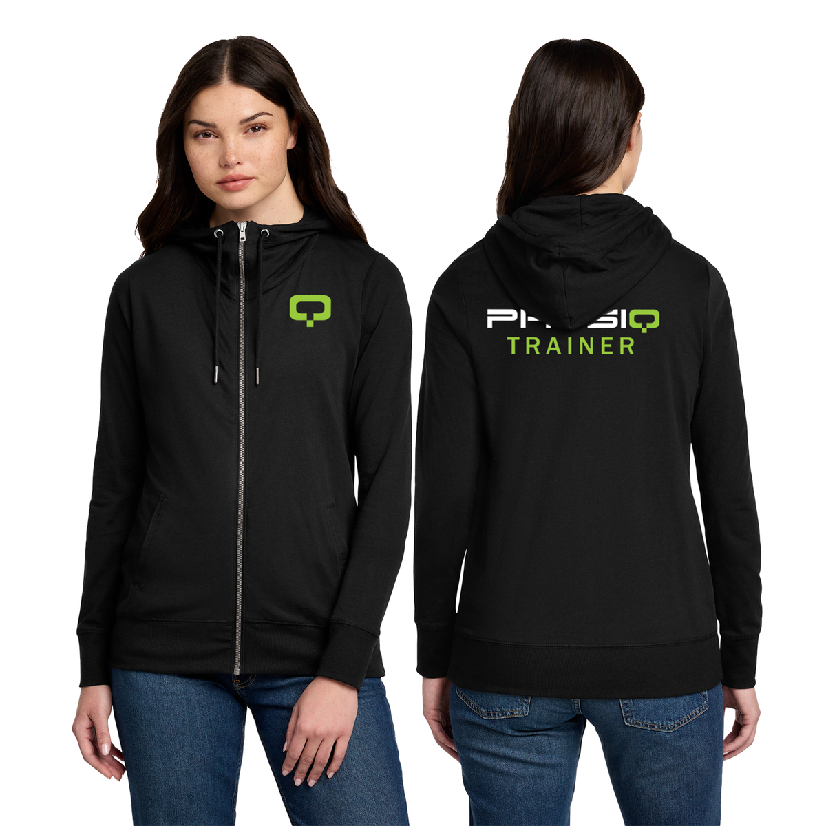 Trainer - Ladies Full Zip Lightweight Hoodie