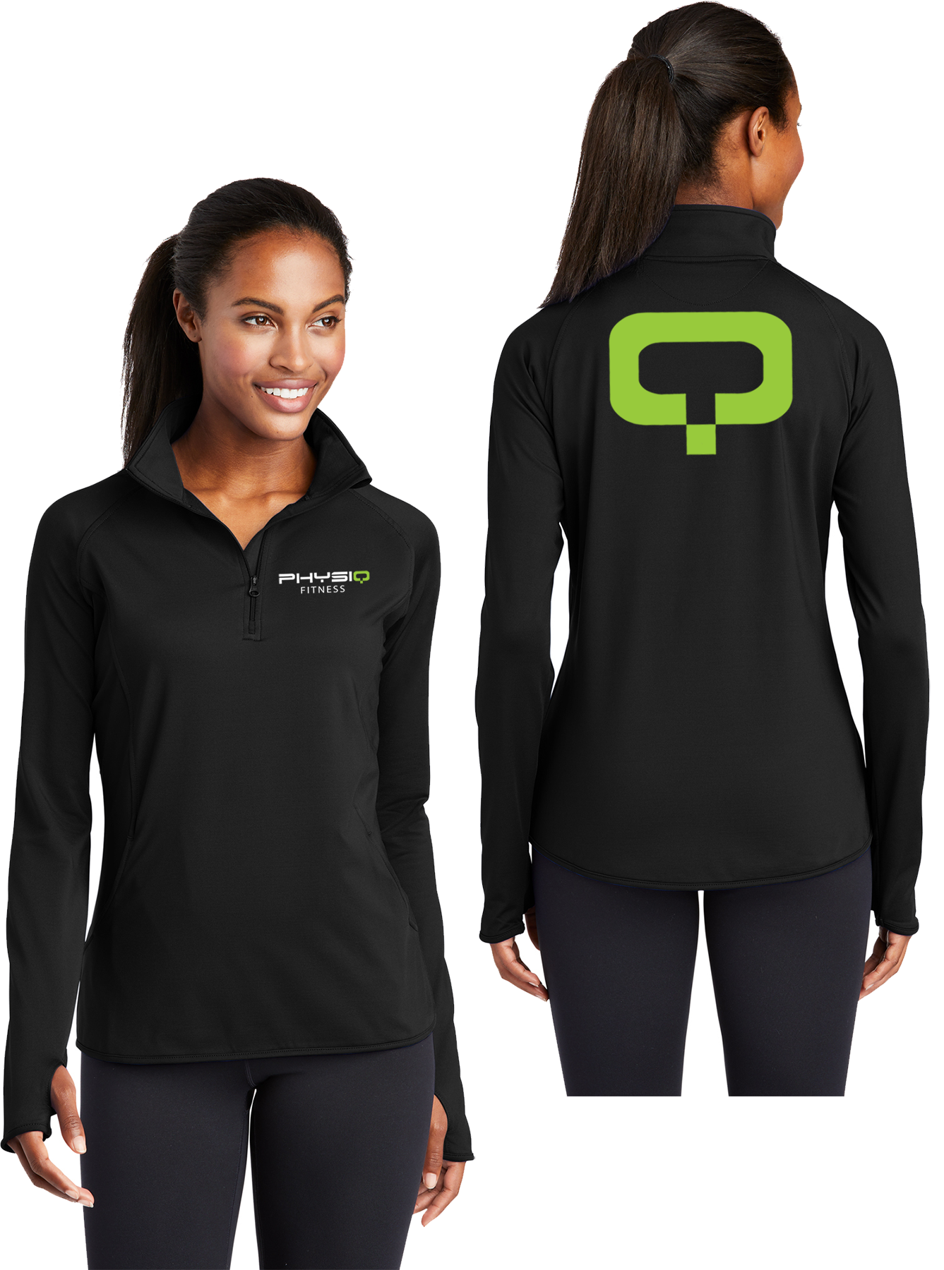 Ladies Sport-Tek 1/2-Zip Pullover