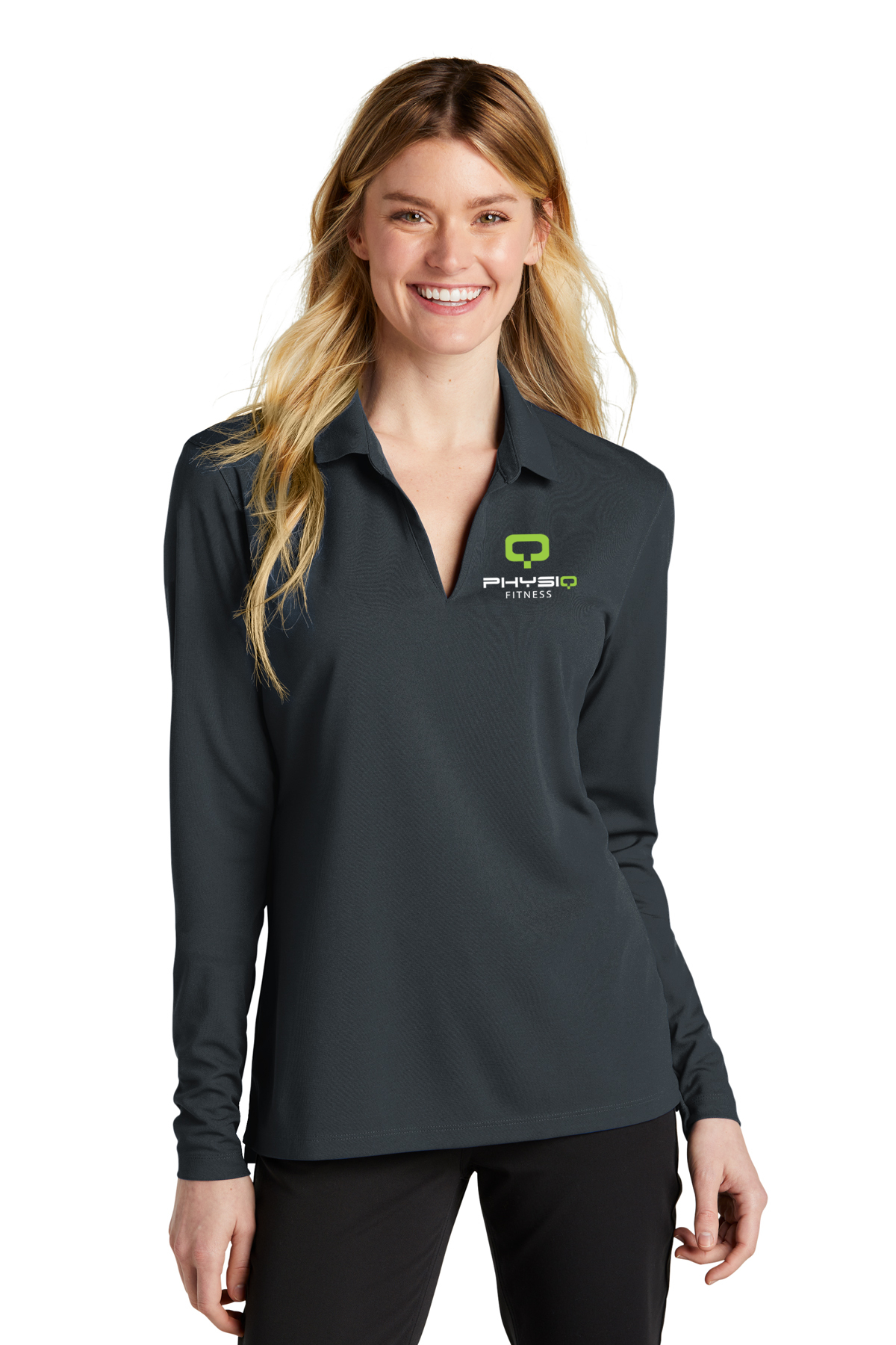 Nike Ladies Dri-FIT Long Sleeve Polo